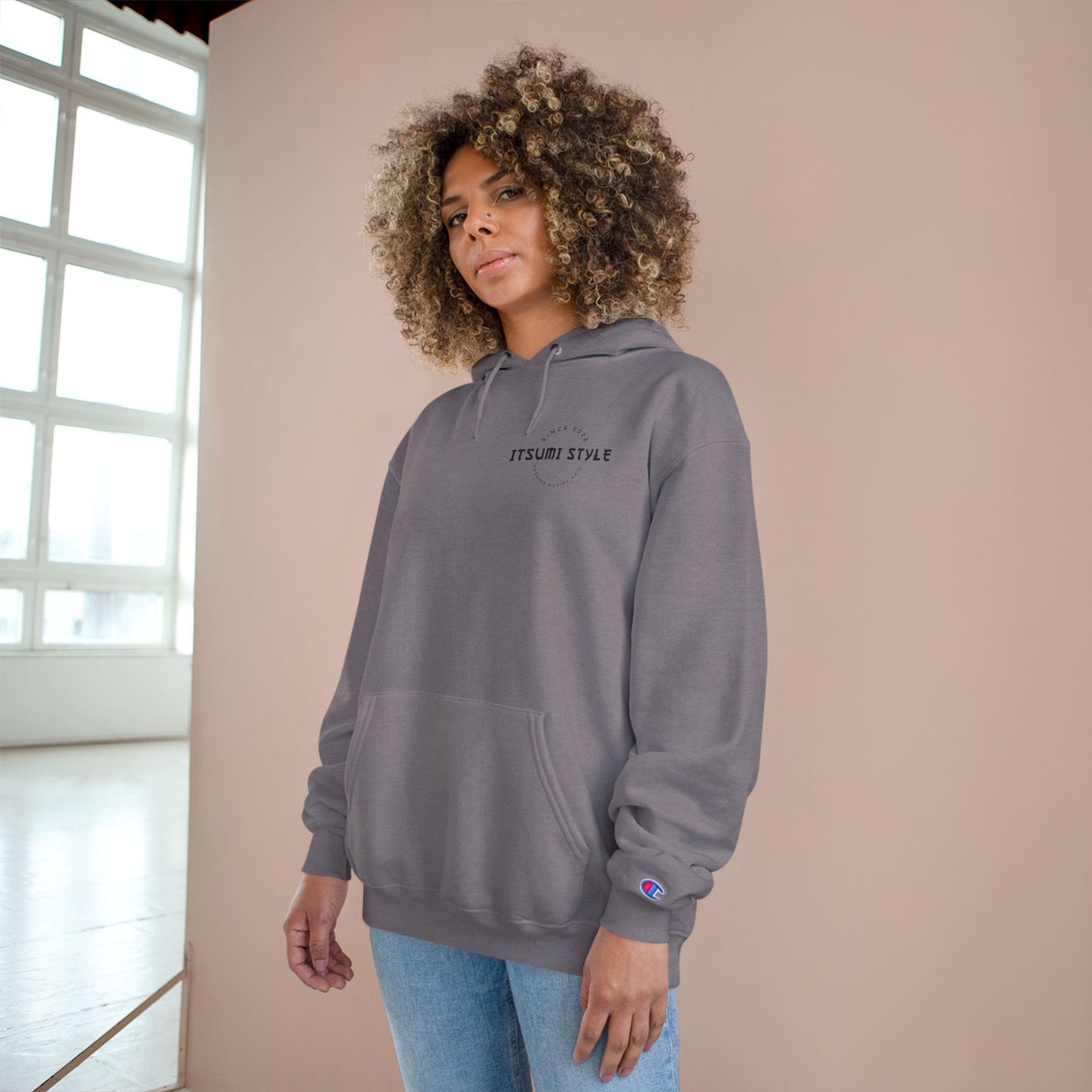 Champion Hoodie — 'Itsumi Style' Graphic Streetwear Hoodie