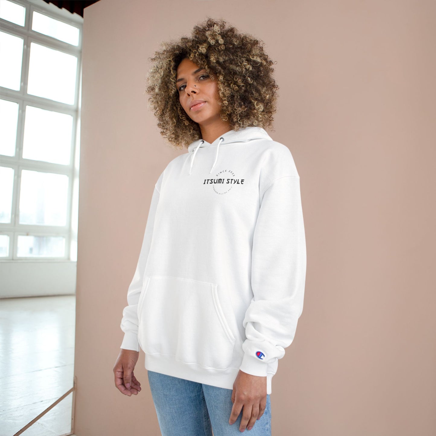 Champion Hoodie — 'Itsumi Style' Graphic Streetwear Hoodie
