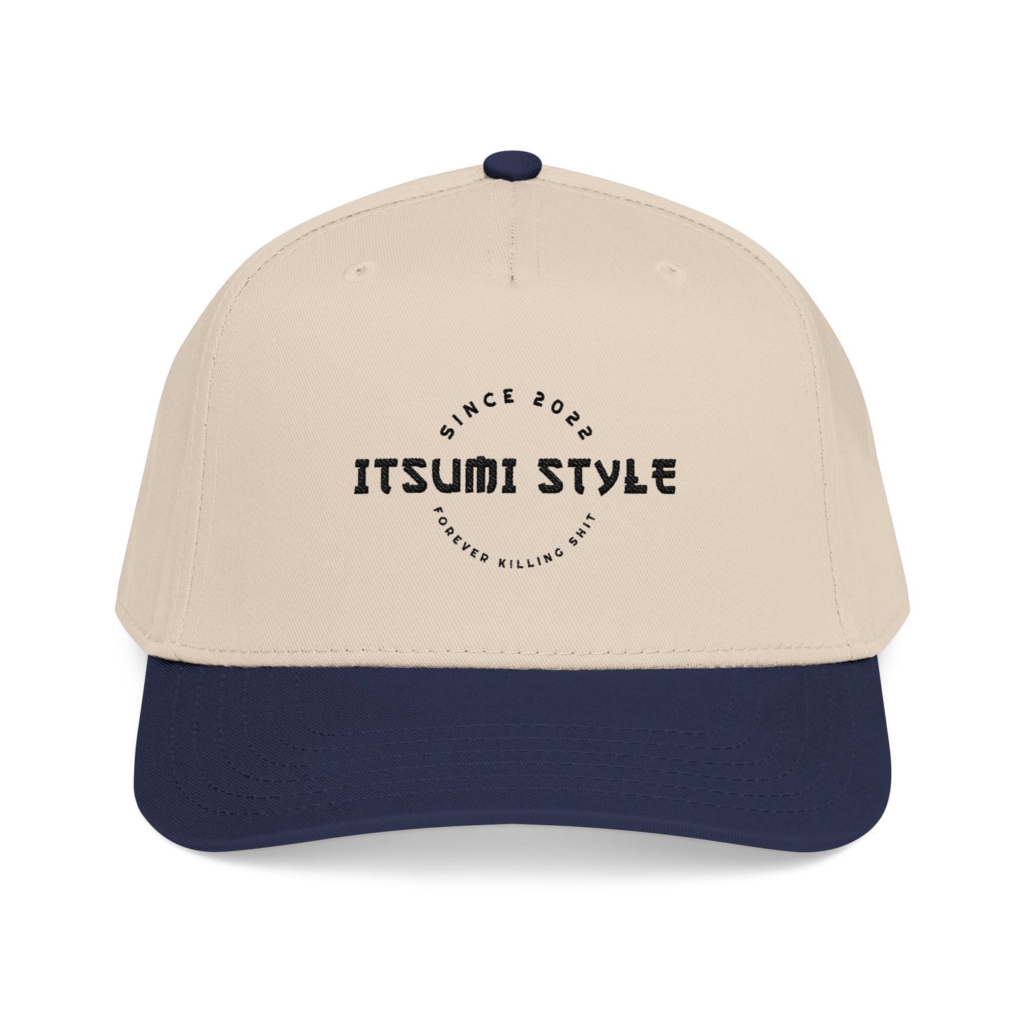 Itsumi Style Mid-Profile Baseball Cap — Minimal Logo Hat