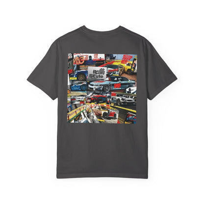 Racing Collage T‑Shirt — ItSUMI Style Graphic Tee