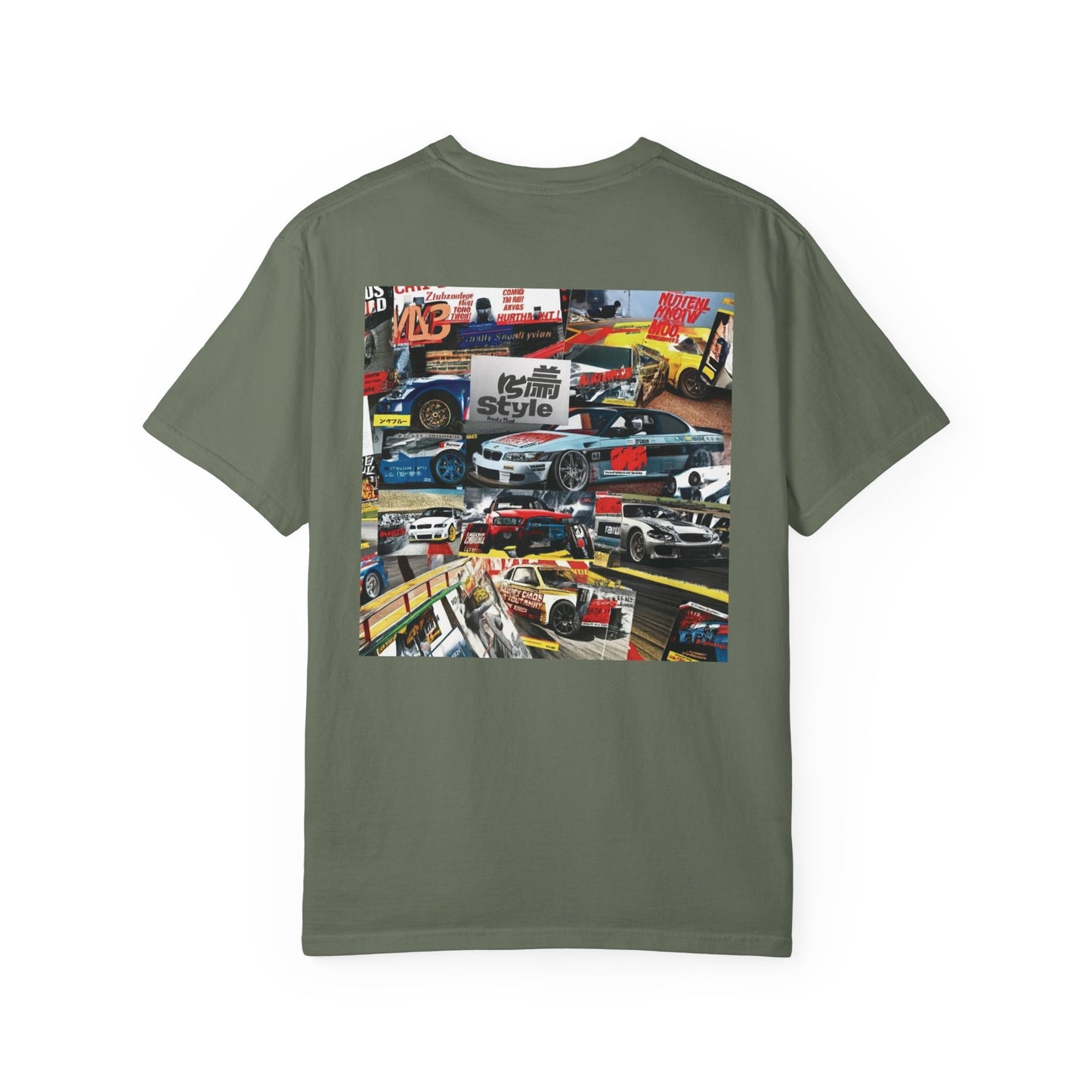 Racing Collage T‑Shirt — ItSUMI Style Graphic Tee