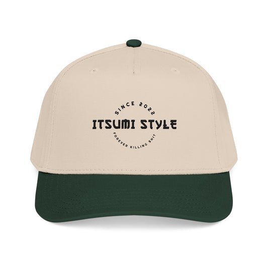 Itsumi Style Mid-Profile Baseball Cap — Minimal Logo Hat