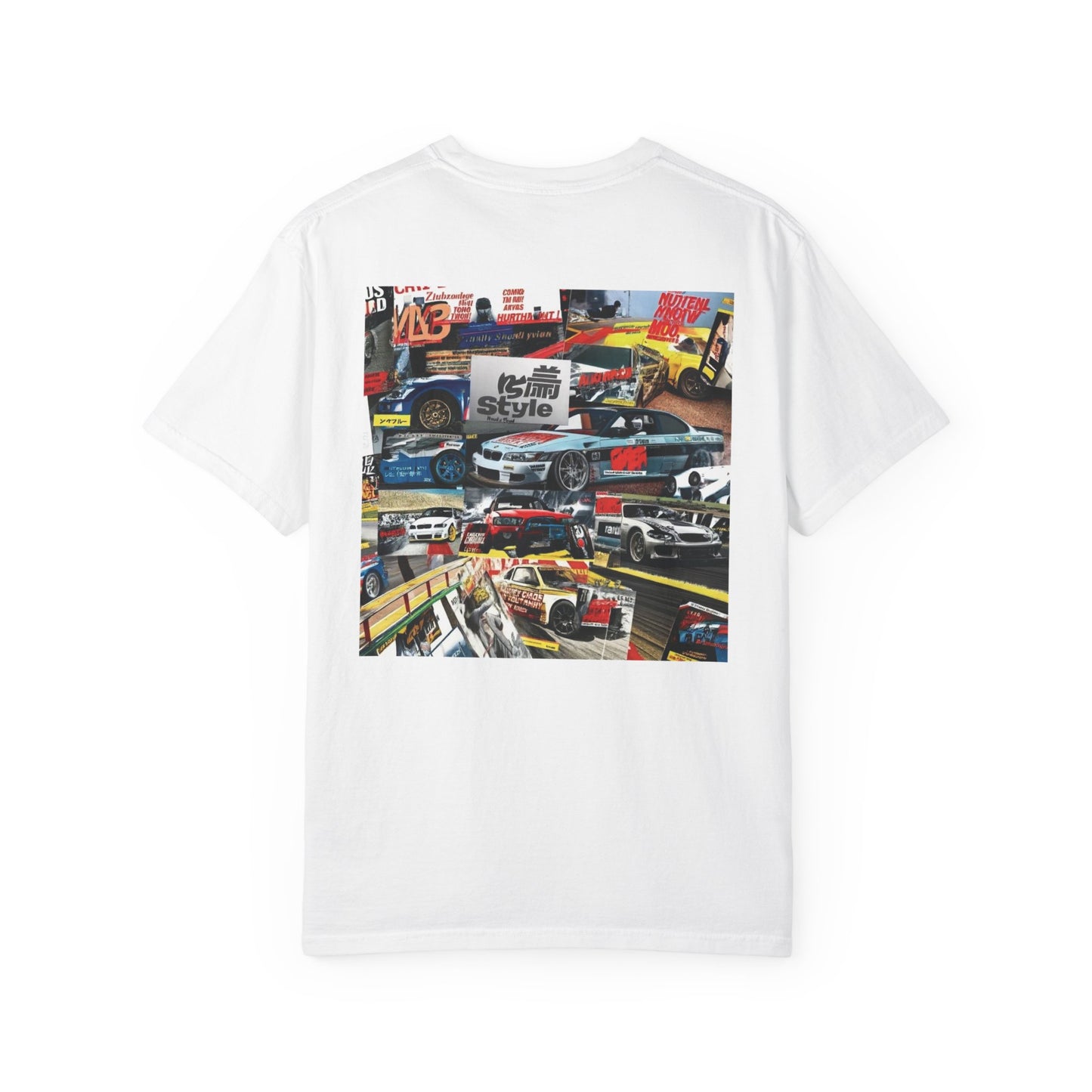 Racing Collage T‑Shirt — ItSUMI Style Graphic Tee