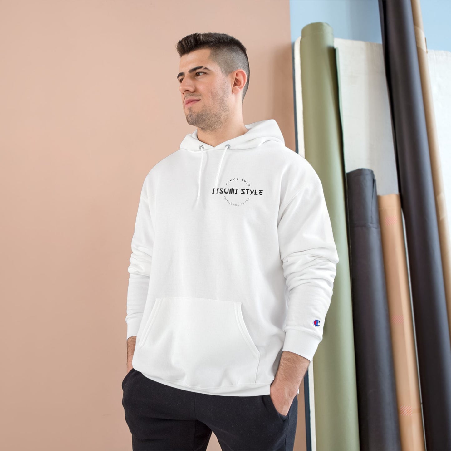 Champion Hoodie — 'Itsumi Style' Graphic Streetwear Hoodie
