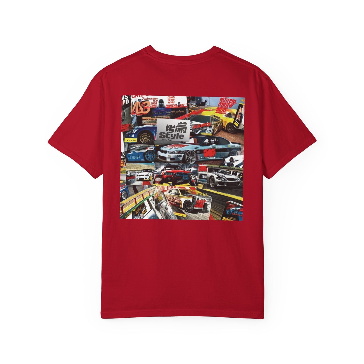 Racing Collage T‑Shirt — ItSUMI Style Graphic Tee