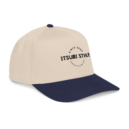 Itsumi Style Mid-Profile Baseball Cap — Minimal Logo Hat